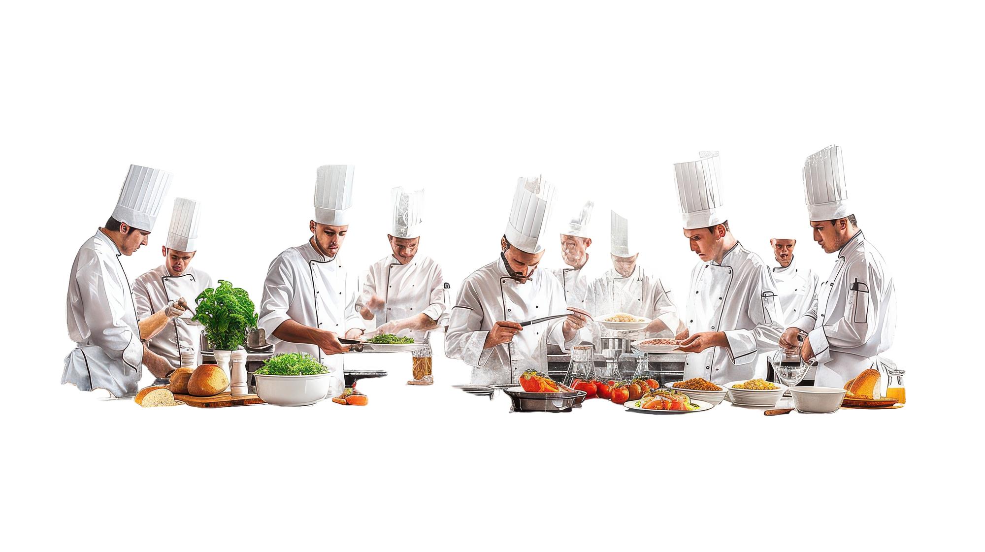 Workshop mit Köchen und Technikern
